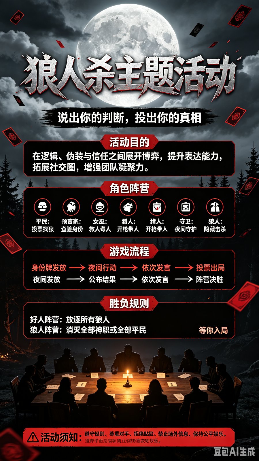 狼人杀·晚6-10点